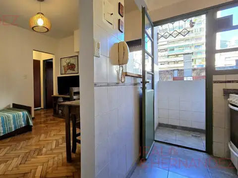 Departamento 2 ambientes con 1 baño