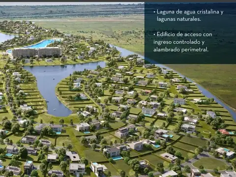 VENTA DE TERRENO EN BARRIO LAGOON HUDSON