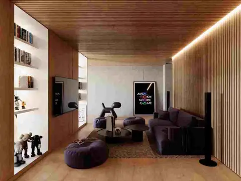 Departamento 2 ambientes con 2 baños