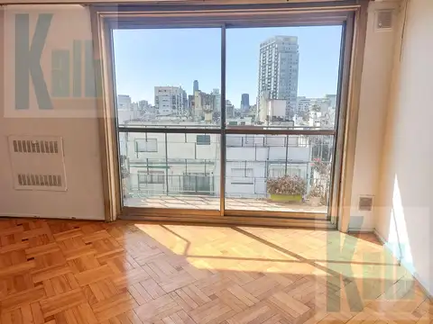 Departamento 3 ambientes con balcon vista y luminoso en alquiler en Constitución San Telmo