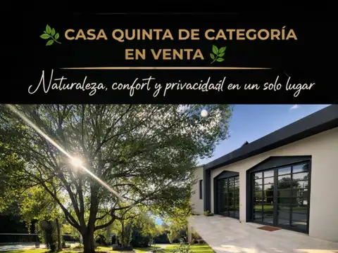 “No es solo una casa quinta… es un estilo de vida.”