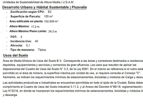 Lote 8.66 x 17.89 con Demolicion Juan A. Garcia al 1100