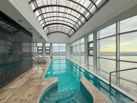 VENTA - Piso exclusivo de 4 dormitorios grande en torre Aqualina, Rosario