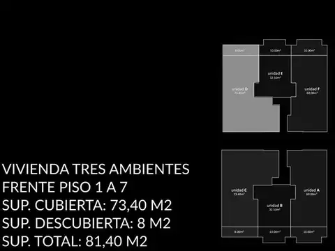 Departamento en Venta en Constitución, USD 90.000