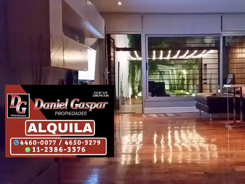 ALQUILER – IMPORTANTE TRIPLEX 4 AMBIENTES – SEMI AMOBLADO