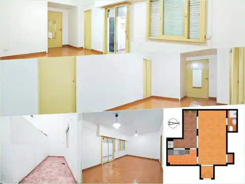 Almagro, Apto profesional, Apto Crédito, con Garaje y Patio, Listo para escriturar y mudarse.