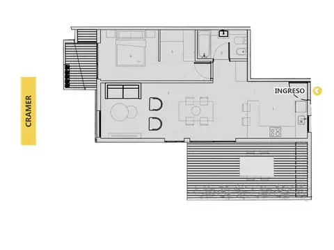 Venta departamento Belgrano R