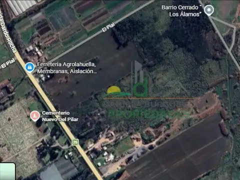 Fracción de 12,24 hectáreas sobre Ruta 25 en Moreno, apta desarrollo residencial e inversión