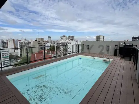 Venta Departamento tres ambientes balcón terraza y cochera a estrenar en Nuñez