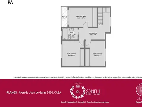 Depto Tipo Casa en Venta en San Cristóbal, USD 260.000