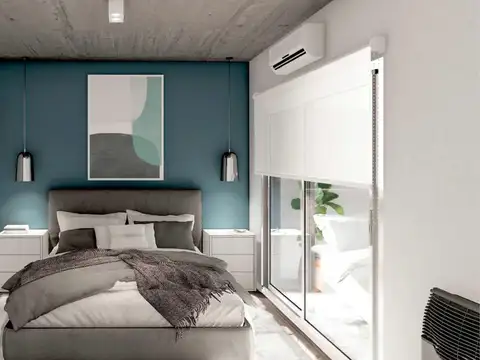 Departamento 2 ambientes con 1 baño
