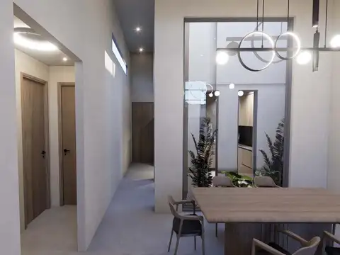 Casa 3 ambientes con 2 baños