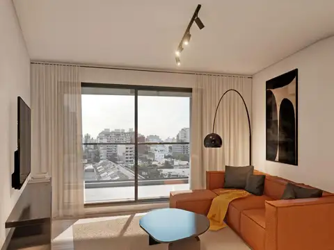 Departamento de un dormitorio con balcón en Abasto