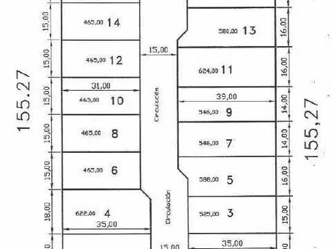 Terreno en Venta de 550,0 m2