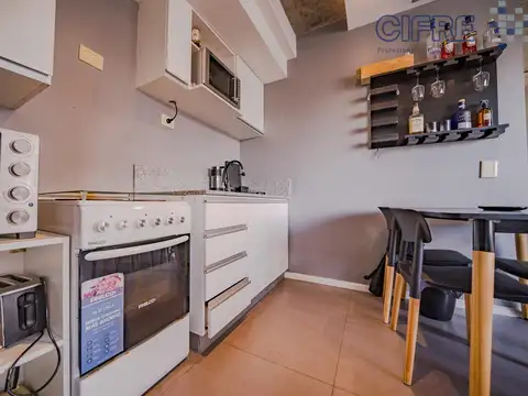 Departamento 2 ambientes con 1 baño