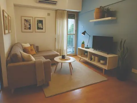 departamento 2 ambientes a la calle caballito