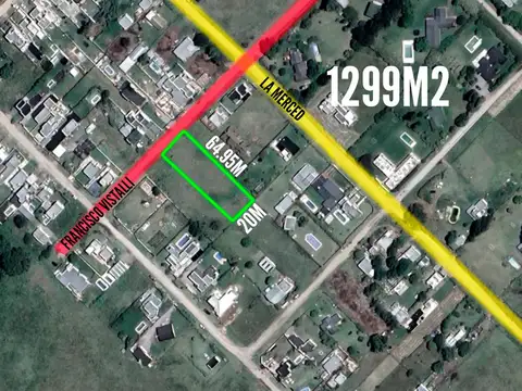 Terreno en venta - 1299mts2 - Tandil