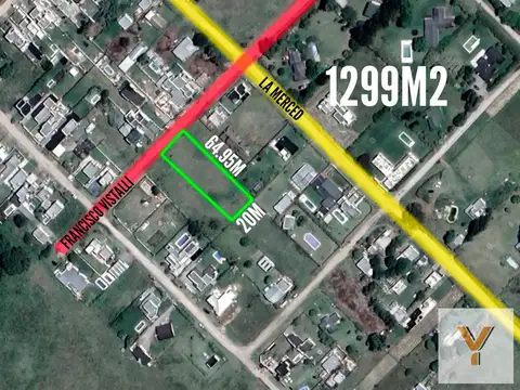 Terreno en venta - 1299mts2 - Tandil