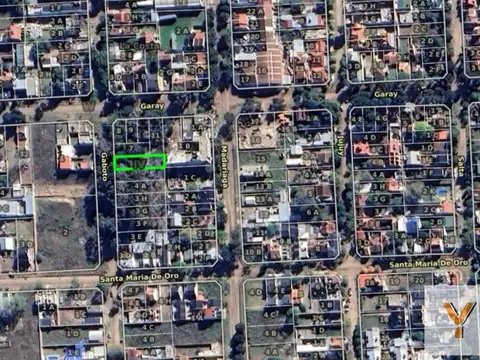 Terreno en Venta 20  mts Frente