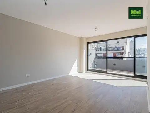 Departamento 2 ambientes con 2 baños