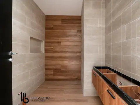 Departamento 2 ambientes con 2 baños