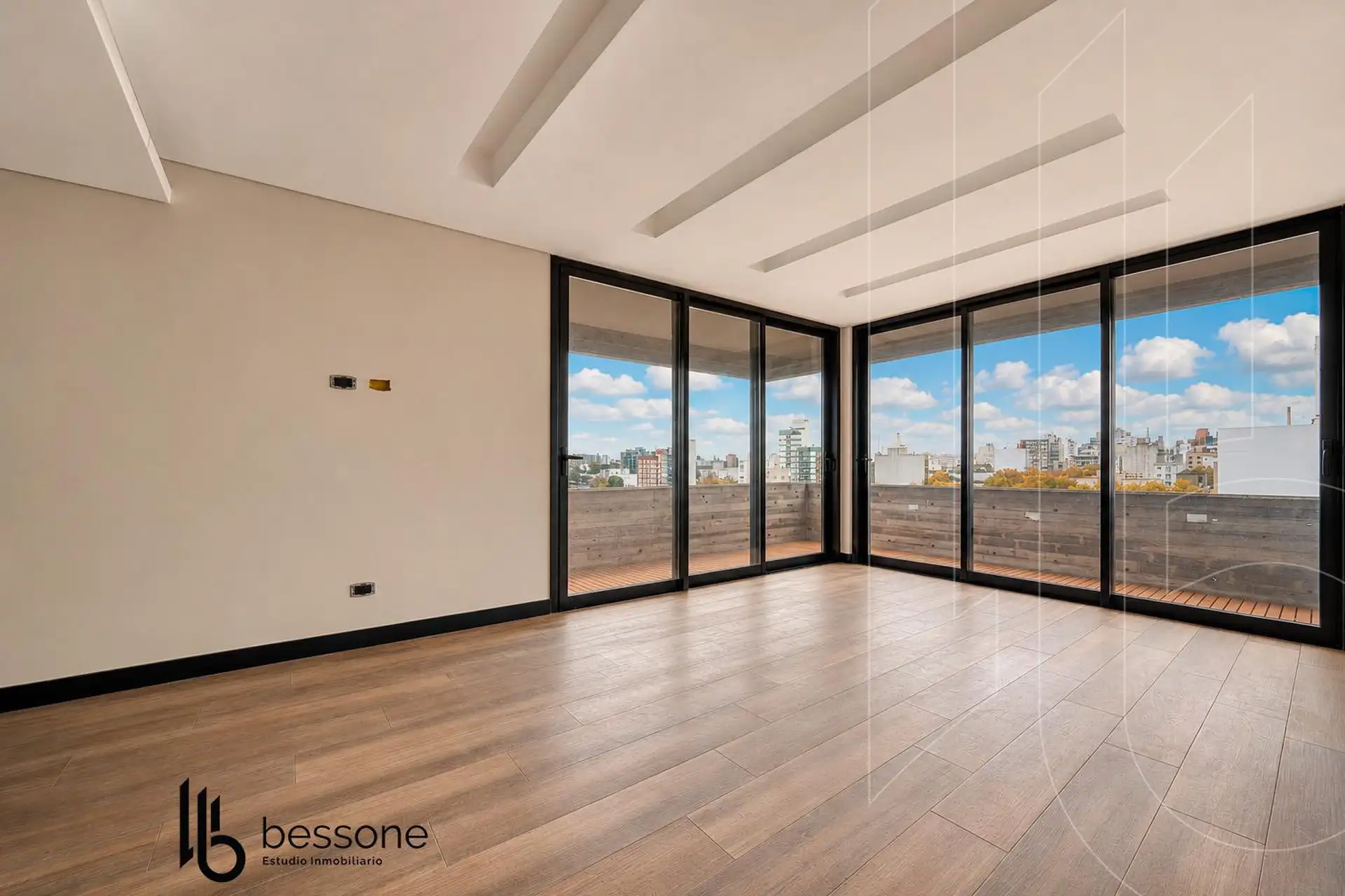 Depto 2 amb, 65m² con terraza — Chauvin