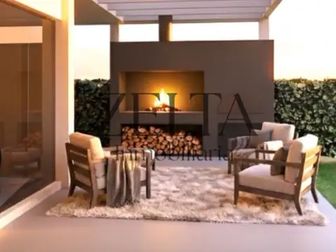 Casa 4 ambientes con 2 baños