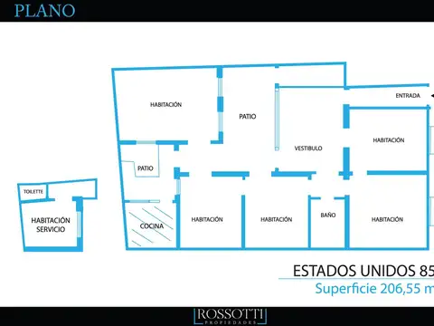 Depto Tipo Casa en Venta de 4 dormitorios