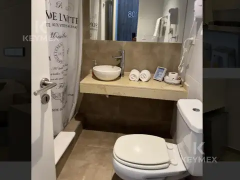 Departamento Monoambiente con 1 baño