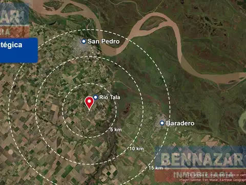 5 HECTAREAS, RIO TALA, SAN PEDRO, Provincia de Buenos Aires
