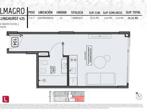 Departamento en Venta al Este