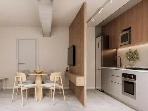 Departamento 3 ambientes con 1 baño