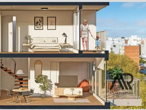 Departamento en Venta de 1 dormitorio