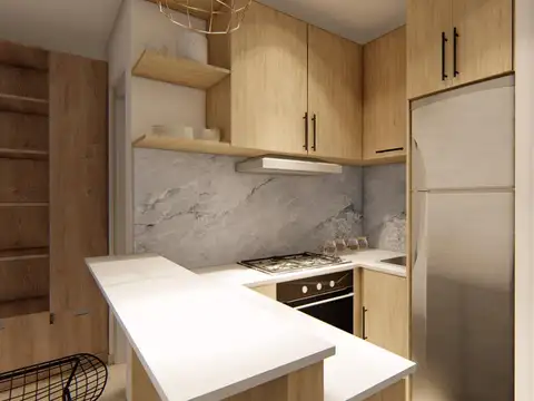 Departamento 1 ambiente en Villa Luro