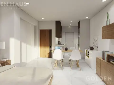 Departamento Monoambiente con 1 baño