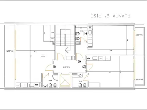 Departamento Monoambiente con 1 baño