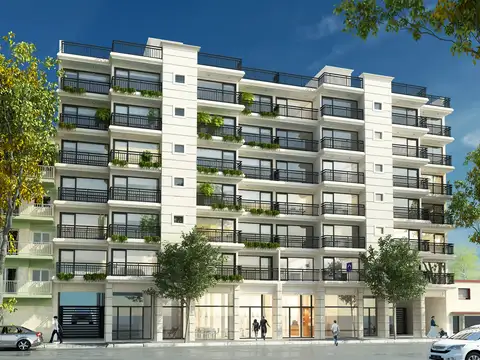 PASEO ALDREY/GUEMES Monoamb de 39 m2 con balcón. A ESTRENAR