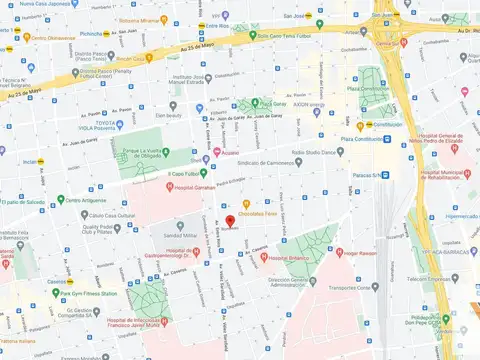 Rondeau e/ Avenida Entre Ríos y Solís