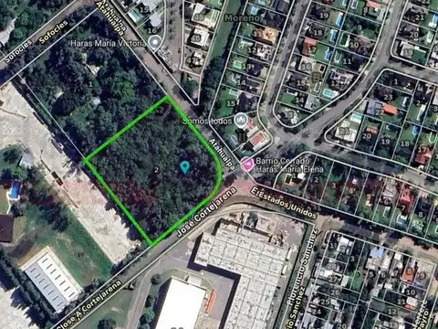 FRACCIÓN DE 7.930 M² EN ESQUINA CON MUY BUENA UBICACIÓN