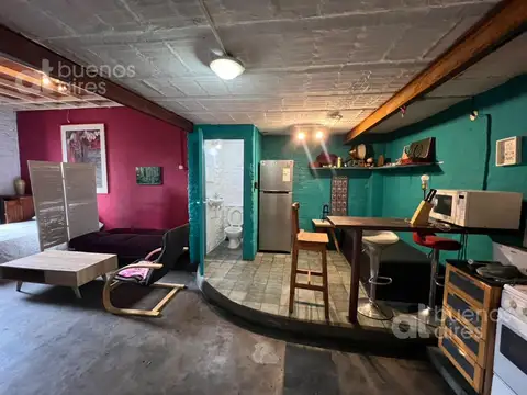 Departamento 2 ambientes con 2 baños