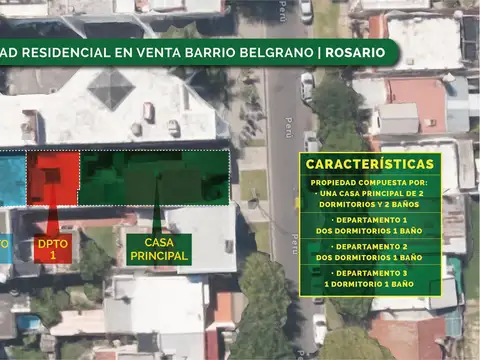Departamento en venta barrio en Belgrano Rosario