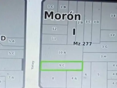 Terreno en Venta en Moron, Partido de Morón