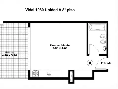 Vidal 1900, Piso 8