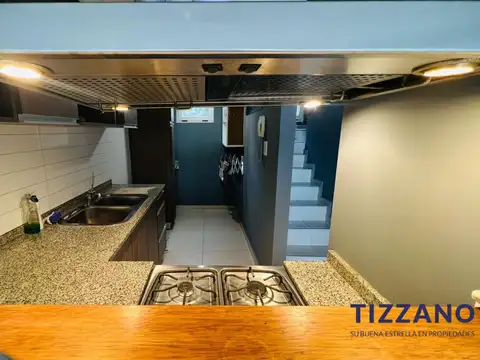 Departamento 2 ambientes con 2 baños