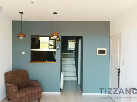 Departamento 2 ambientes con 2 baños