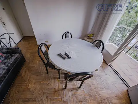 Departamento 2 ambientes con 1 baño