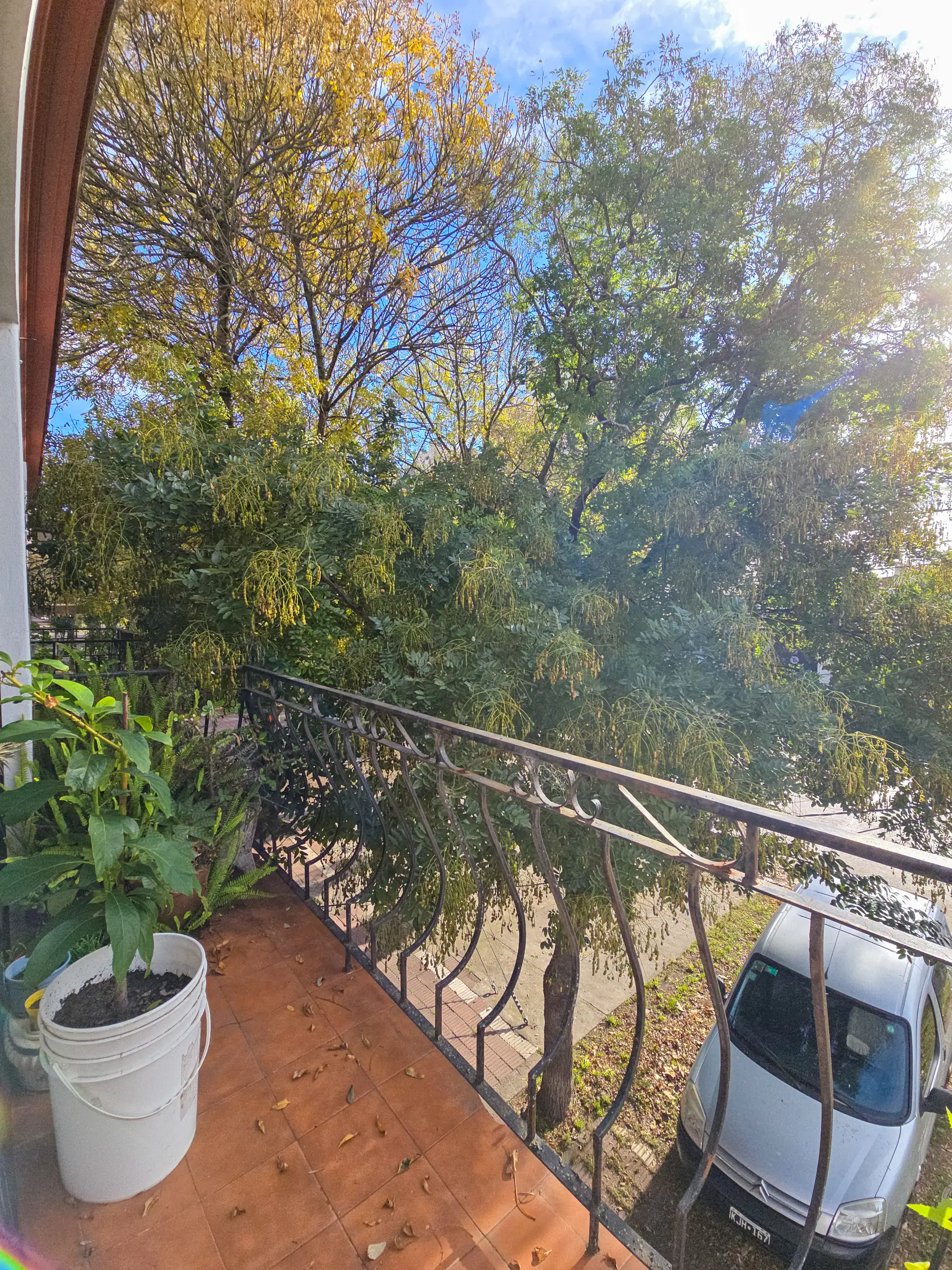 Depto 3 amb al frente, 75 m² con balcón y terraza propia — 2 dorm, Nueva Pompeya