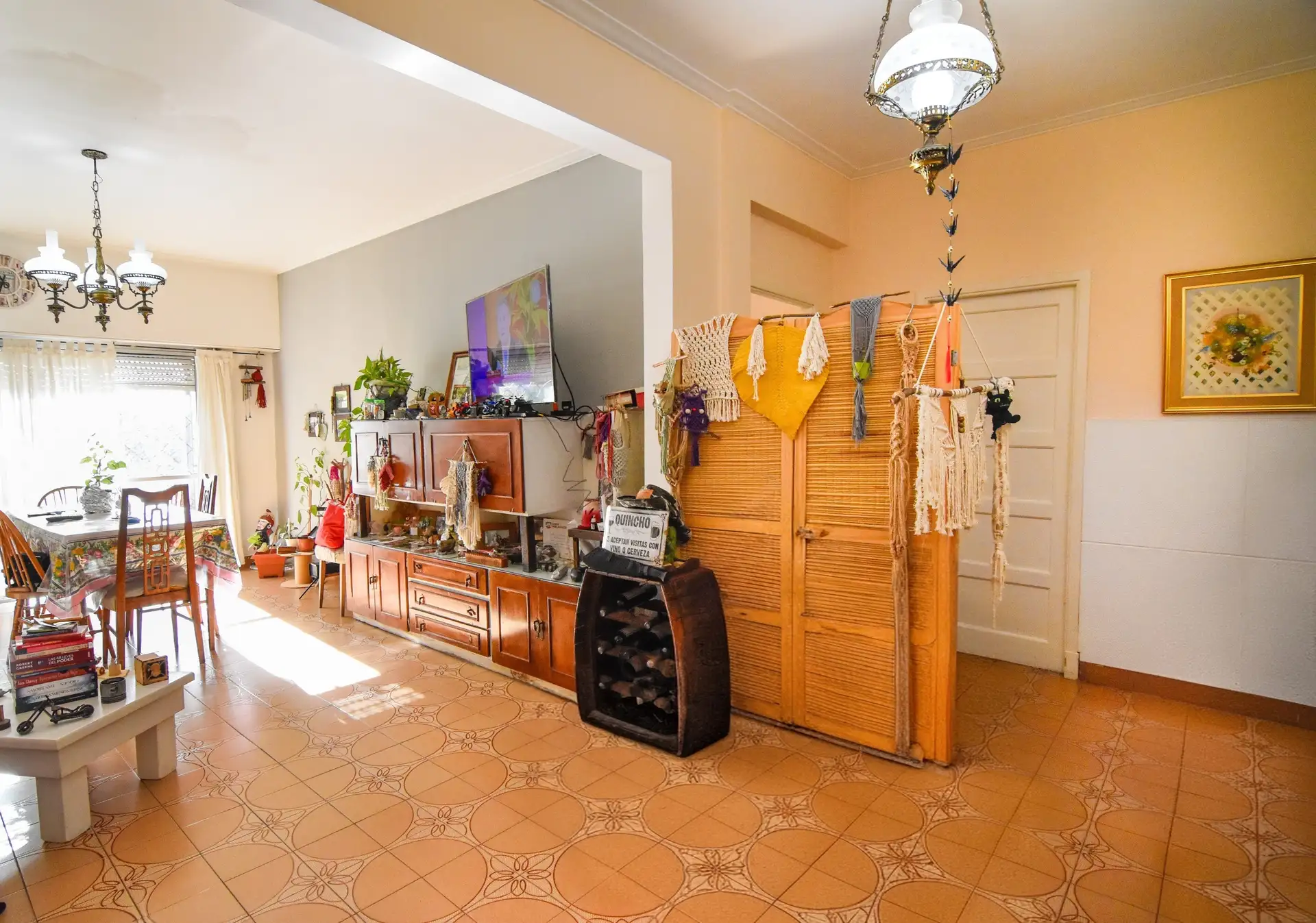 Depto 3 amb al frente, 75 m² con balcón y terraza propia — 2 dorm, Nueva Pompeya
