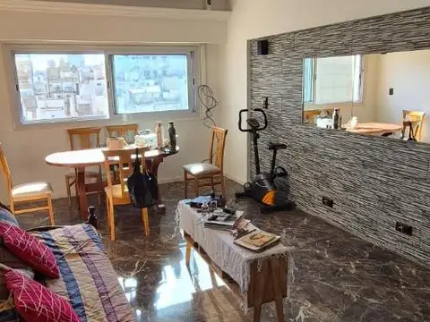 Departamento 2 ambientes con 3 baños