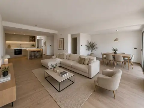 Departamento 4 ambientes con 2 baños